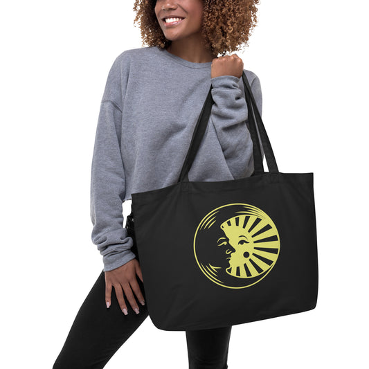 Large organic tote bag
